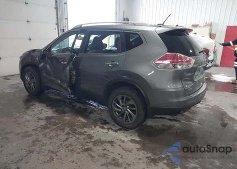 2016 Nissan Rogue Sl из США, поврежденный, VIN 5N1AT2MV3GC735914